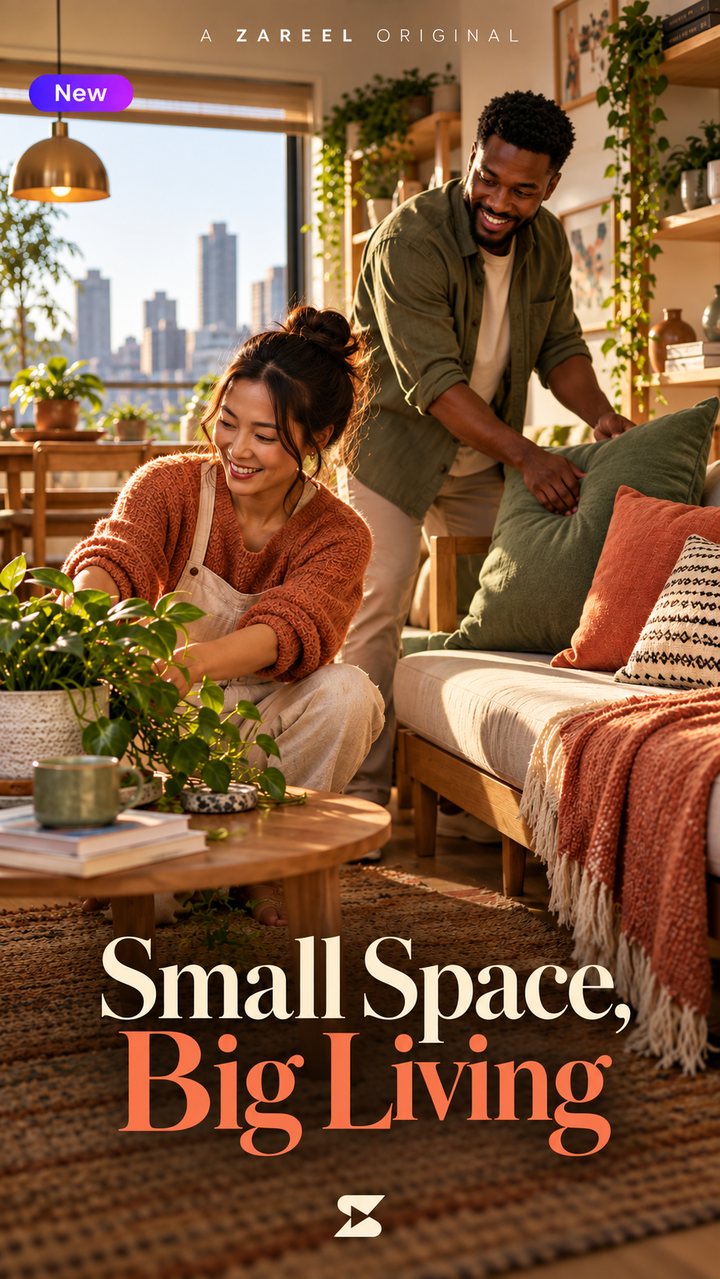 Concept poster: Small Space, Big Living